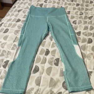 crop leggings M high waistband
